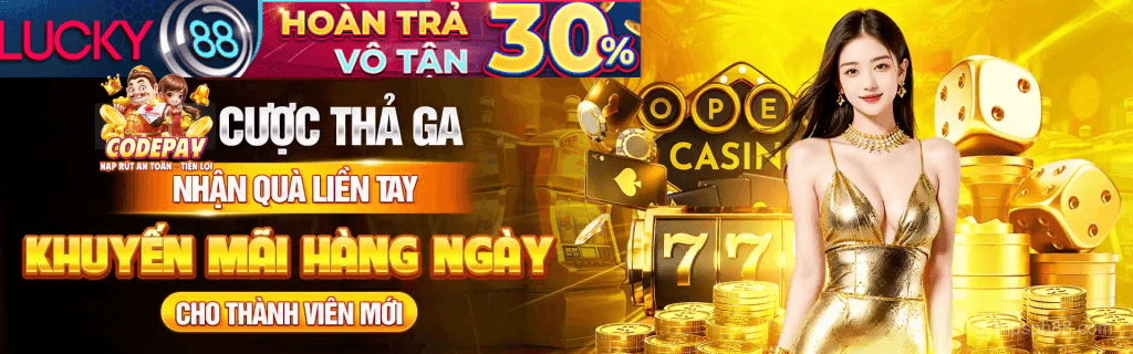 PH88 Casino - Khuyến mãi Lucky88 thưởng nạp hấp dẫn